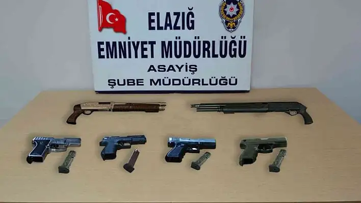 Elazığ'daki asayiş ve şok uygulamalarında 152 şahıs yakalandı