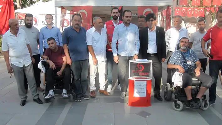 Elazığ esnafı Gazze'nin yanında