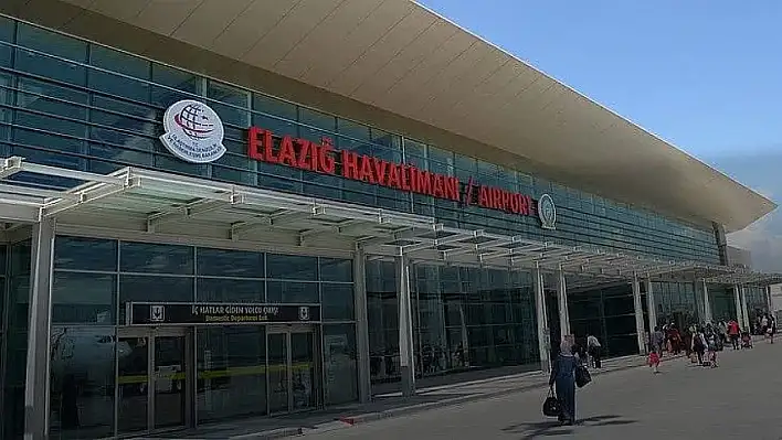 Elazığ Havalimanı Temmuz ayında rekor kırdı
