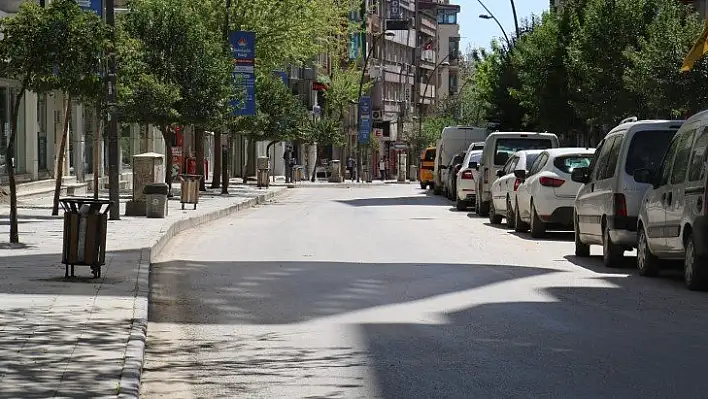 Elazığ kısıtlamada sessizliğe büründü