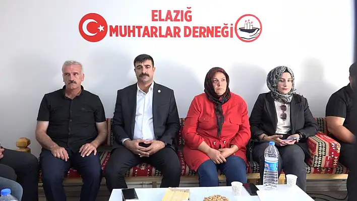 Elazığ Muhtarlar Dernek Başkanlığına Emrah Işık seçildi