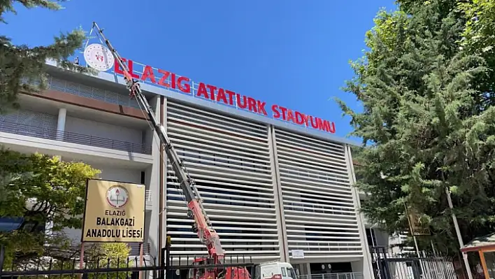 Elazığ Stadyumunun ismi düzeltildi 