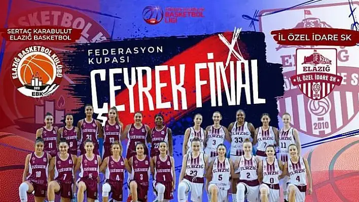 Elazığ takımları çeyrek finalde