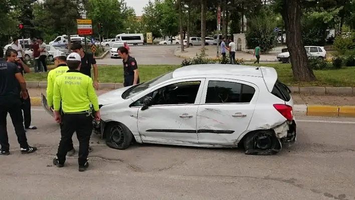 Elazığ'da trafik kazası: 1 yaralı