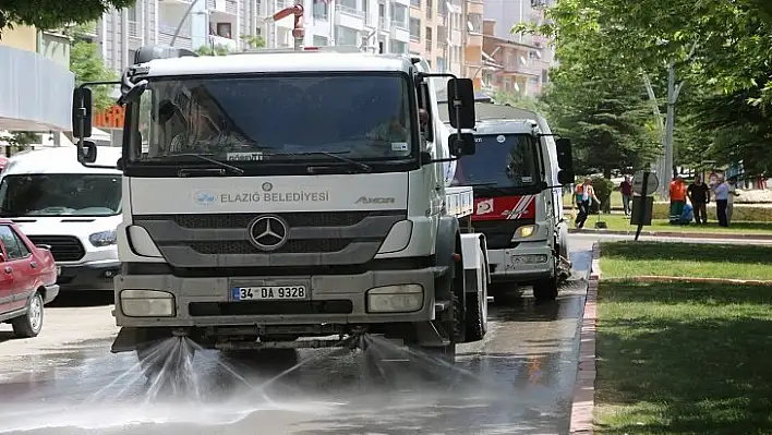 Elazığ'da bayram temizliği