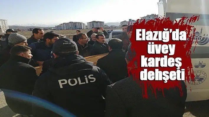 Elazığ'da üvey kardeş dehşeti