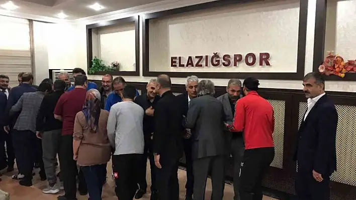 Elazığspor'da bayramlaşma töreni yapıldı