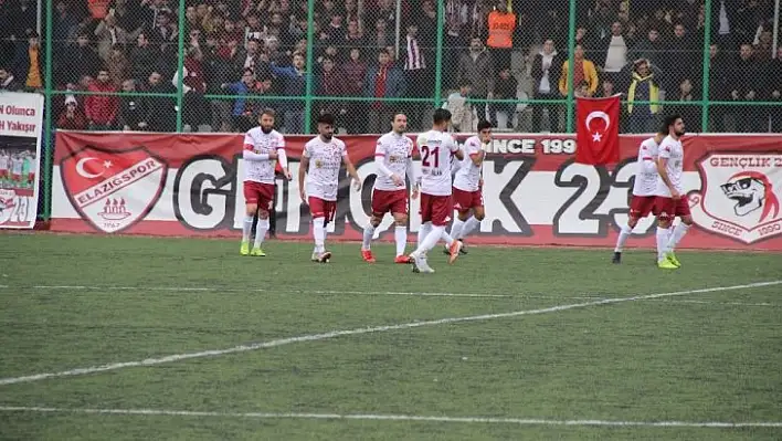 Elazığspor'un ilk yarı raporu