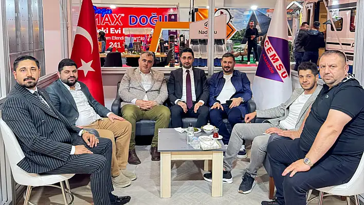 ELMÜTDER heyeti Elazığ İnşaat ve Yapı Fuarı'nda