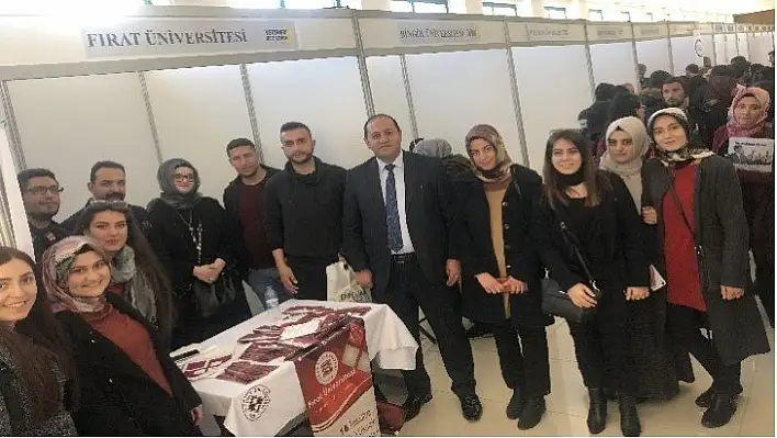 F.Ü Güneydoğu Bölgesel Kariyer Fuarına Katıldı