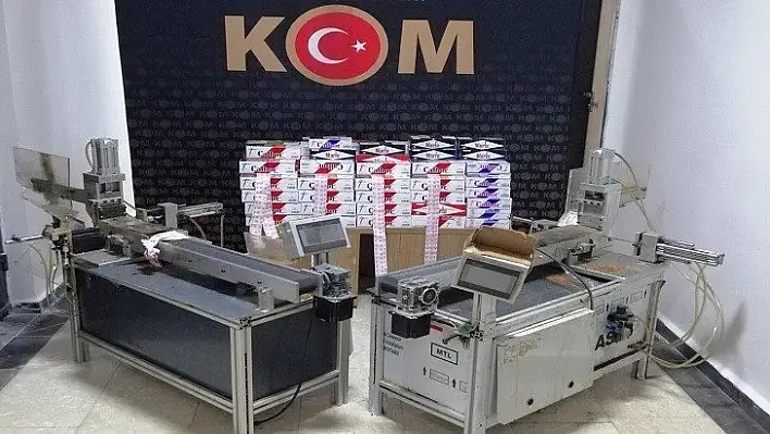 Gümrük Kaçağı Makaron Ele Geçirildi