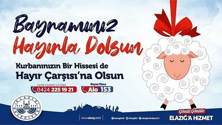 Hayır Çarşısı Kurban Bağışı Bekliyor