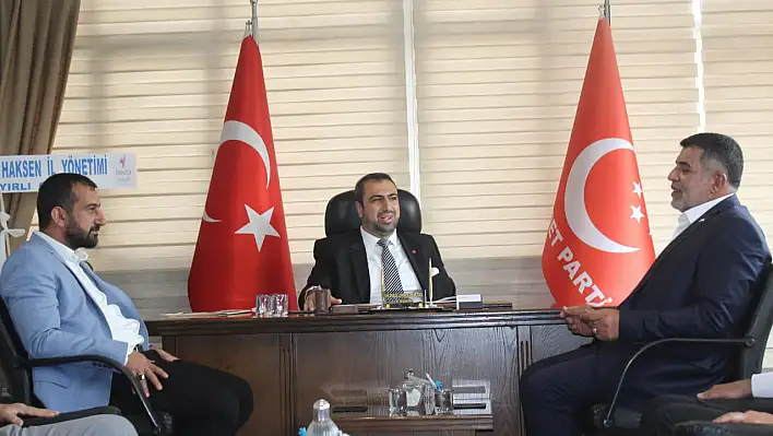 HÜDA PAR'dan Siyasi Partilere ziyaret