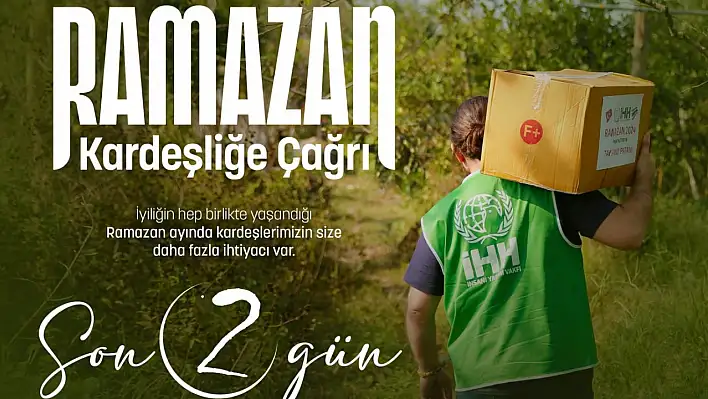 İHH İnsani Yardım Vakfı'ndan ramazan çağrısı