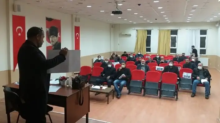 İl Özel İdaresi Sivrice ve Maden'de bilgilendirme toplantısı düzenledi