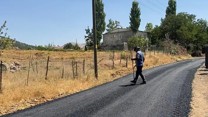 İl Özel İdaresi, yol çalışmalarına devam ediyor