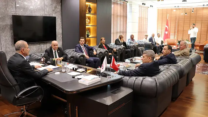 İYİ Parti heyetinden Başkan Alan'a ziyaret
