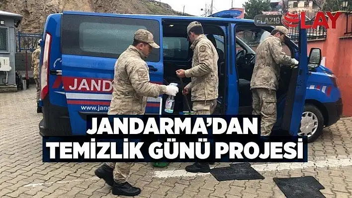 Jandarma'dan temizlik günü projesi