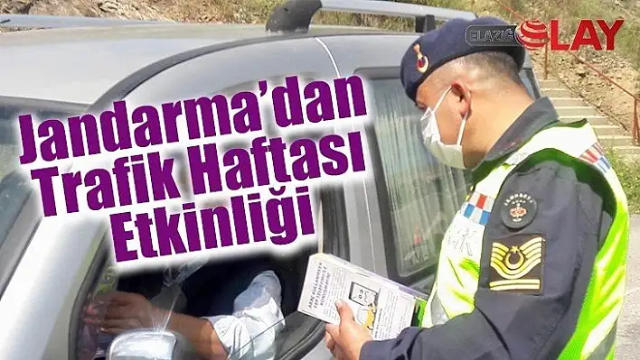 Jandarma'dan Trafik Haftası Etkinliği