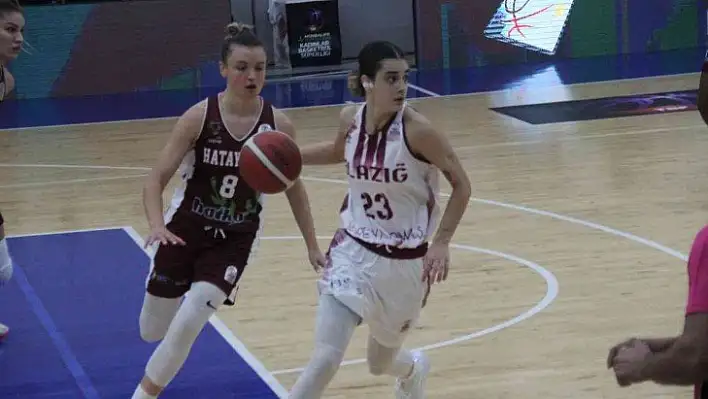 Kadınlar Basketbol Süper Ligi: Elazığ İl Özel İdare: 61 - Hatayspor: 103