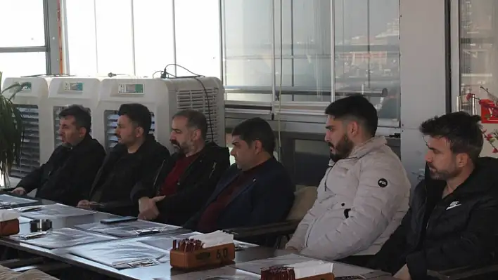 Kavaklı, Elazığ Amatör Futbol Takımı Başkanları ile bir araya geldi