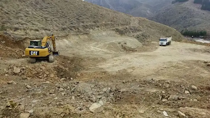 Keban Devlet Hastanesi ve lojmanlarının yapımına başlanıldı 