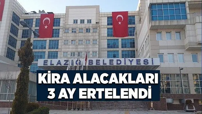 Kira Alacakları 3 Ay Ertelendi