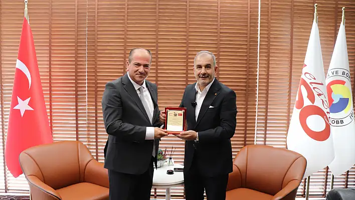 KKTC Elazığlılar Derneği'nden Başkan Alan'a ziyaret