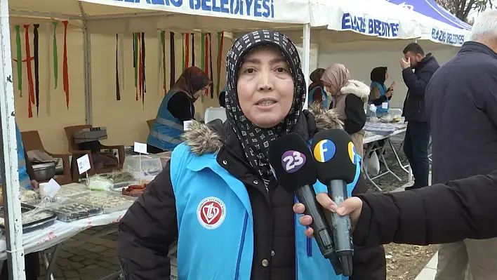 Kuran Kursu Öğrencilerinden Gazze için kermes 