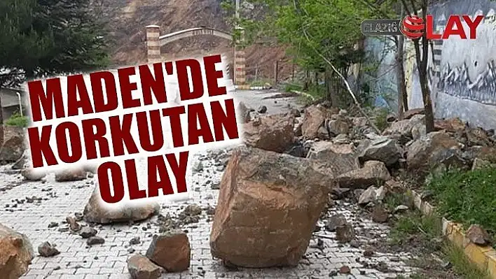 Maden'de Korkutan Olay