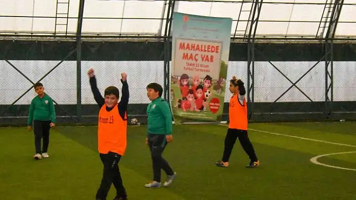 Mahallede Maç Var Analig Futbol Turnuvası Elazığ'da başladı