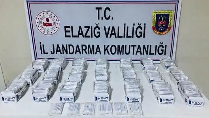 Makarona sarılı kaçak tütün getiren şahıs yakalandı