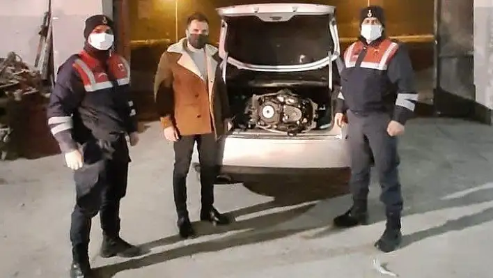 Malatya'da çalınan tekne motoru Elazığ'da bulundu