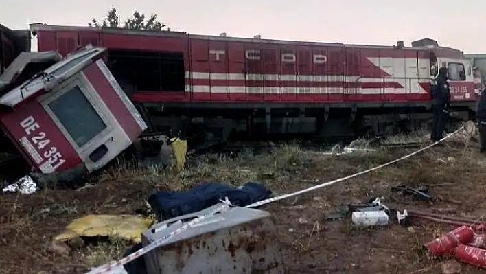 Malatya'da tren kazası