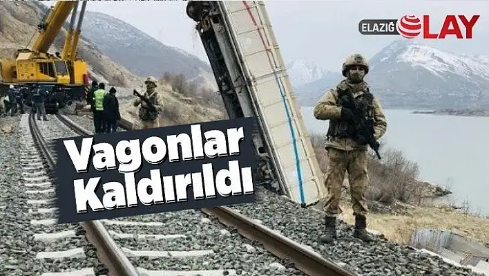 Mayınlı saldırıda devrilen vagonlar 4. yılında kaldırıldı