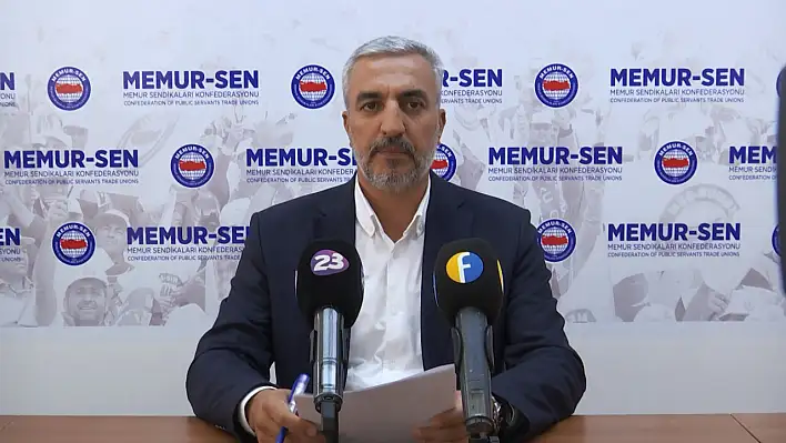 Memur Sen'den terörsüz Türkiye açıklaması