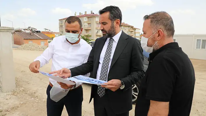 Mezarlıklar Müdürlüğü Hizmet Binası Büyük Oranda Tamamlandı