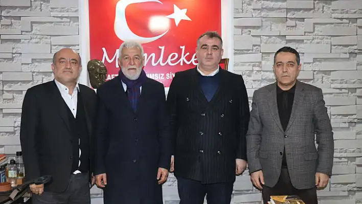 MHP Başkan Adayı Aygen,  basın ziyaretlerine devam ediyor