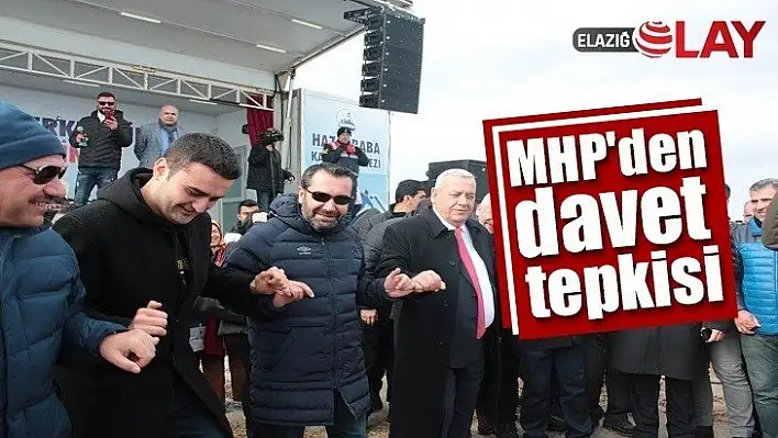 MHP'den davet tepkisi