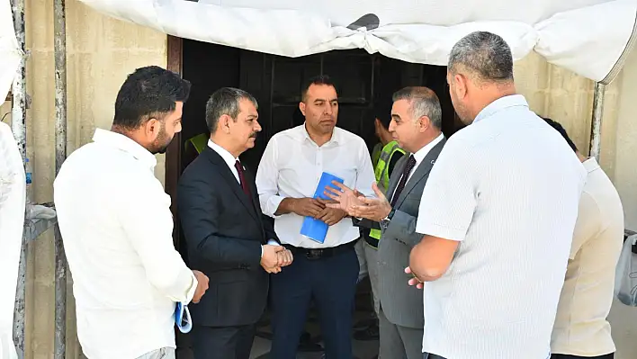 Milletvekili Keleş, Mekteb-i İdadi Binasında incelemelerde bulundu