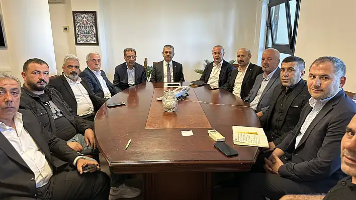 Milletvekili Keleş, Muhtarlarla Ankara'da temaslarda bulundu