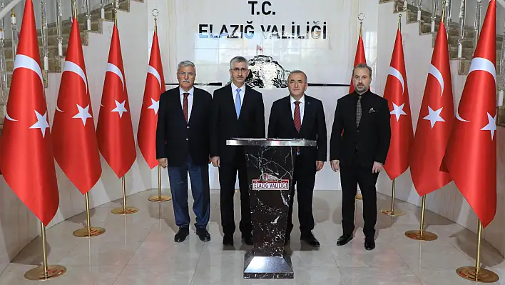 Milli Eğitim Bakan Yardımcısı Yılmaz'dan Vali Hatipoğlu'na ziyaret