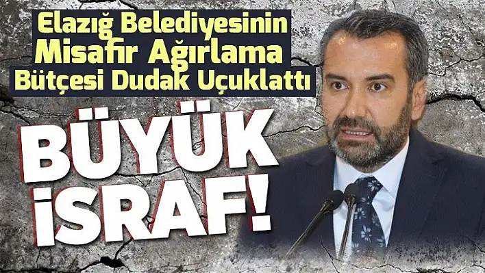 Misafir Ağırlama Bütçesi Dudak Uçuklattı