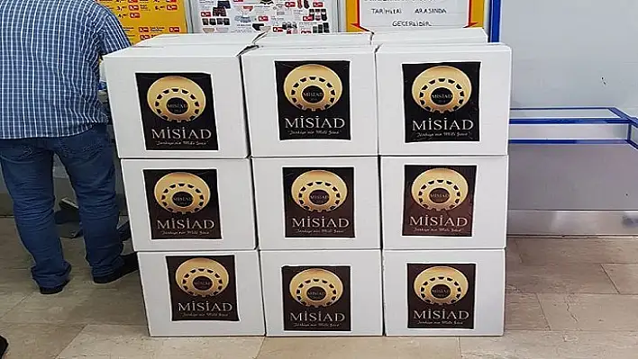 MİSİAD, ihtiyaç sahibi ailelere ramazan kolisi yardımı yaptı