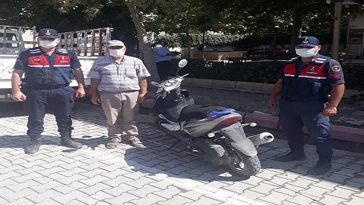 Motosiklet Hırsızı Yakalandı