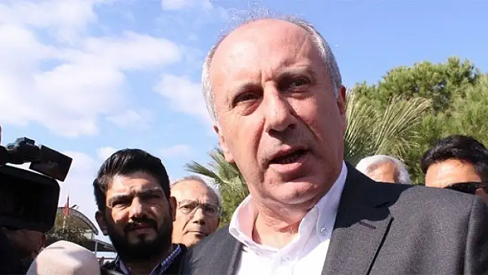 Muharrem İnce'den açıklamalar