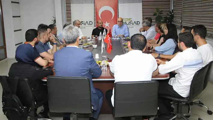 MÜSİAD'da gündem ELFED oldu 