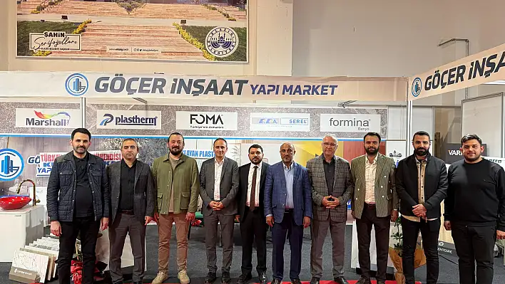 MÜSİAD Yönetimi, Elazığ İnşaat Fuarı'nda stantları gezdi