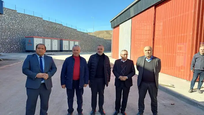 Mustafa Ataş, Elazığ OSB'de incelemelerde bulundu 