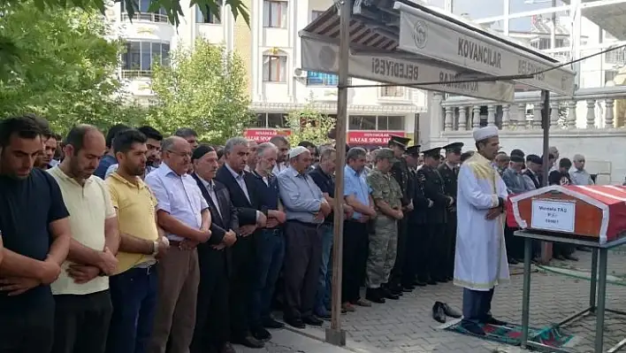 Nehirde boğulan asker son yolculuğuna uğurlandı